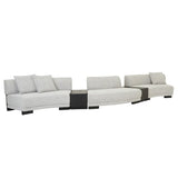 Felix Orbit Two Seater Curve Sofa Ore Speckle