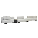 Felix Orbit Two Seater Curve Sofa Ore Speckle