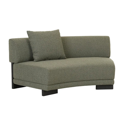 Felix Orbit Two Seater Arc Sofa Moss Tweed