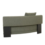 Felix Orbit Two Seater Arc Sofa Moss Tweed