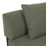 Felix Orbit Two Seater Arc Sofa Moss Tweed