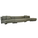 Felix Orbit Two Seater Arc Sofa Moss Tweed