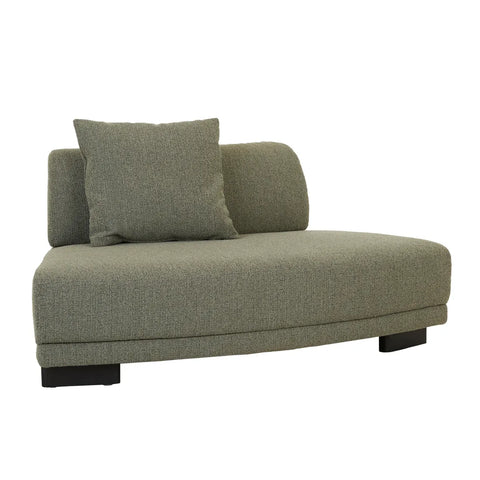 Felix Orbit Two Seater Curve Sofa Moss Tweed