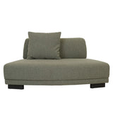 Felix Orbit Two Seater Curve Sofa Moss Tweed