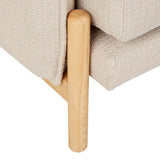 Vittoria Ingrid Three Seater Sofa Buttermilk Tweed