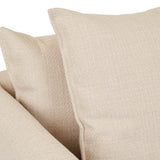 Vittoria Ingrid Three Seater Sofa Buttermilk Tweed