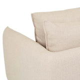Vittoria Ingrid Three Seater Sofa Buttermilk Tweed
