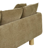 Vittoria Elliot Four Seater Sofa Copeland Olive
