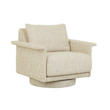 Hugo Gia Swivel Chair White Bark