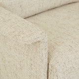 Hugo Gia Swivel Chair White Bark