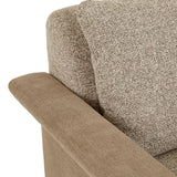 Hugo Gia Swivel Chair Truffle Weave