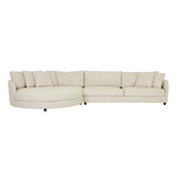 Hugo Tonda Left Chaise Set Noyack Salt