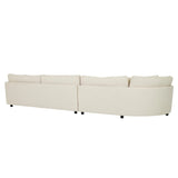 Hugo Tonda Left Chaise Set Noyack Salt