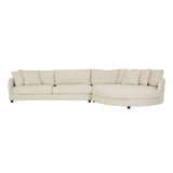 Hugo Tonda Right Chaise Set Noyack Salt