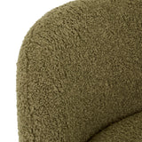 Ina Chair Moss Sherpa