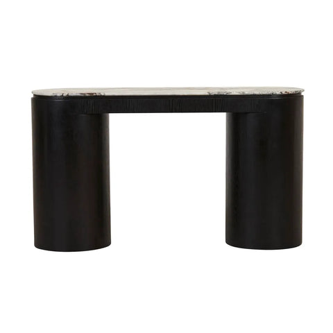 Pluto Marble Console Black