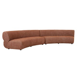 Juno Cloud Corner Arc Sofa Brick