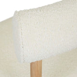 olsen dining chair cypress frost boucle
