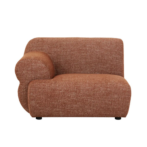 Juno Cloud Left Arm Sofa Brick