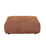 Juno Cloud Ottoman Brick