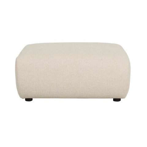 Juno Cloud Ottoman Cashew Tweed
