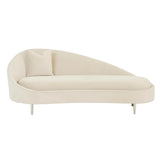 Juno Slope Rise Day Bed Pearl Velvet