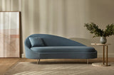 Juno Slope Rise Day Bed Pearl Velvet