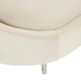 Juno Slope Rise Day Bed Pearl Velvet