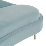 Juno Slope Rise Day Bed Celeste Velvet