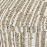 Kennedy Ridge Ottoman Mushroom Weave