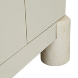 Pablo Buffet Shell/Brown Vein Marble