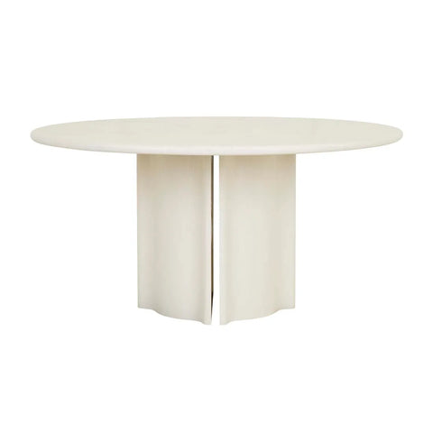 Leon Round Dining Table Six Seater Porcelain