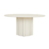 Leon Round Dining Table Six Seater Porcelain