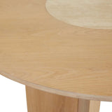 anton marble dining table natural