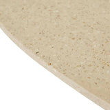 Livorno Sphere Dining Table Six Seater Sand Fleck