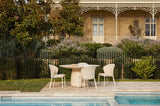 Livorno Sphere Dining Table Six Seater Sand Fleck