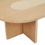 anton marble coffee table natural