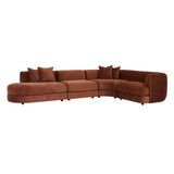 Madrid Curve Centre Sofa Chestnut