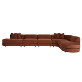 Madrid Curve Centre Sofa Chestnut
