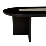 anton marble coffee table black