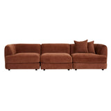 Madrid Curve Centre Sofa Chestnut