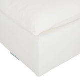 Madrid Retreat Ottoman Dove Linen