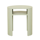 Oberon Curve Side Table Sage