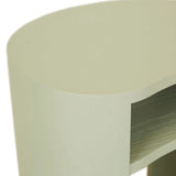 Oberon Curve Side Table Sage