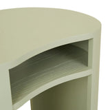 Oberon Curve Side Table Sage