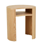 Oberon Curve Side Table Natural