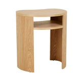 Oberon Curve Side Table Natural