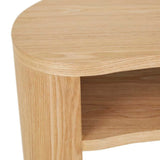Oberon Curve Side Table Natural