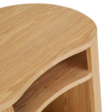 Oberon Curve Side Table Natural