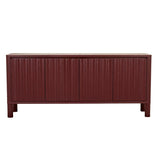 Oliver Fluted Buffet Burgundy